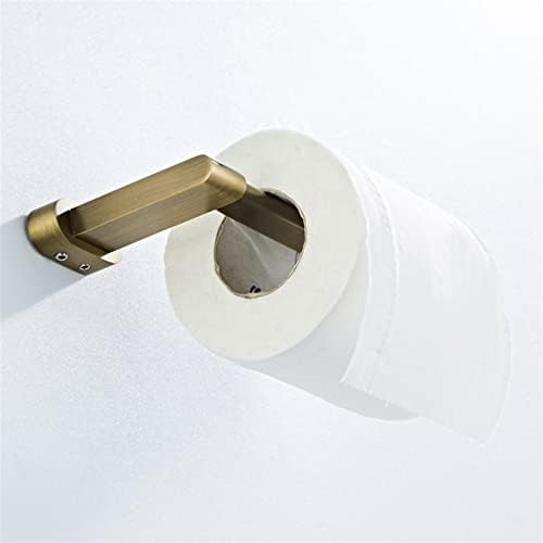 HQSGDMN מחזיק רקמות אמבטיה/מחזיק נייר טואלט, מחזיק גליל פליז קיר אמבטיה קיר הרכבה על הרקמה מתקן גליל