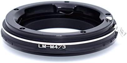מתאם עדשות LM עד M4/3, תואם ל- LM Zeiss ZM, עדשת Voigtlander VM עם מיקרו 4/3 מצלמת הר, כמו EP1, EP2,
