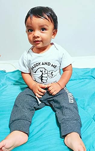 Tuemos תינוק בן יומו תינוקת תינוקות בגדים מכתב הדפס מכנסיים מכנסיים מכנסיים 3 PC תלבושות סט