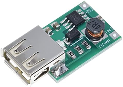 קניד 2V-5V עד 5V 1200mA USB פלט פלט ממיר ממיר MINI DC-DC מדרגה מודול חשמל ליתיום לוח מטען סוללות 1 יחידות