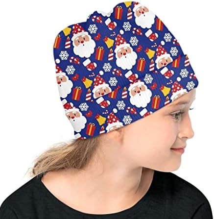 Babrukda ילדים חורפים כובע סרוג כובעים חמים ילדים כובע גולגולת כפה לתינוקות לבנות בנות כיסוי ראש