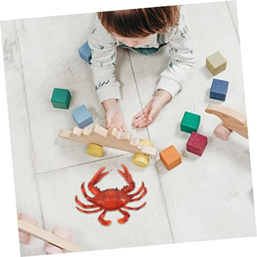 צעצועים 6 יחידות סימולציה סימולציה סרטן אוקיינוס ​​אוקיינוס ​​צעצועים רייאן צעצועים לילדים אוקיינוס ​​ים ים דגם