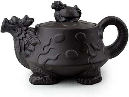 קומקום תה סיני yixing דרקון צב משמח זישה גונגפו סירים לתה רופף