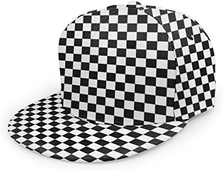 בייסבול כובע גברים נשים - קשת עניבה צבע מתכוונן 3 ד מודפס שטוח ביל היפ הופ כובע