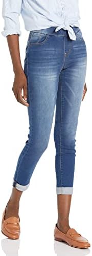וולפלאוור נשים למשוך על ג 'ינס קצוץ לגובה אינסטה רך ג' וניורס ג ' ינס