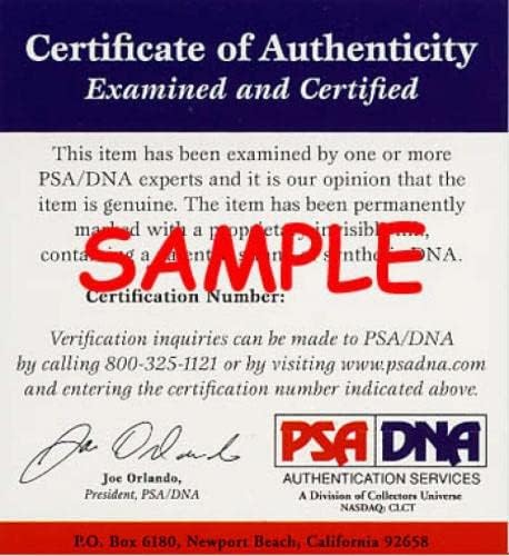 ג'ים אוטו PSA DNA חתום על COA 8x10 חתימות חתימות תמונות - תמונות NFL עם חתימה