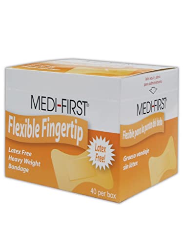 Medique MP61578 Medi-first Andysertip Bardertip תחבושות דבק ארוגות, בשר