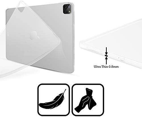 עיצובים של תיק ראש מורשה רשמית תבנית פרה של NHL אדמונטון אוילרס מארז ג'ל רך תואם ל- Apple iPad Mini