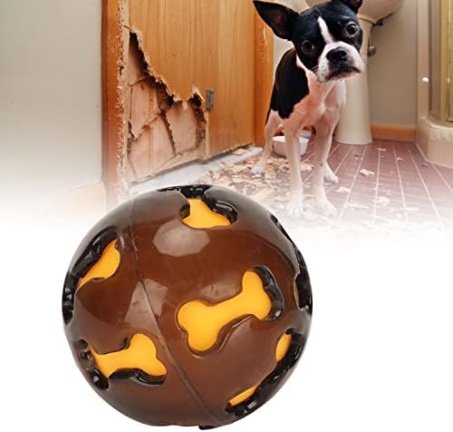 צעצוע לעיסה של כלבים, כדורי מזון לחיות מחמד, כדור מסטיק ללא ריח לשיני כלבים מקורות