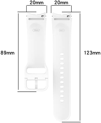 Lokeke for Samsung Galaxy Watch 5 Pro Silicone Band - החלפת רצועת שעון שורש כף היד Silicone עבור Samsung