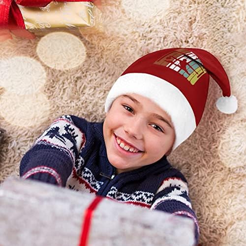 כדור מים צללית חג המולד כובע אישית סנטה כובע מצחיק חג המולד קישוטים