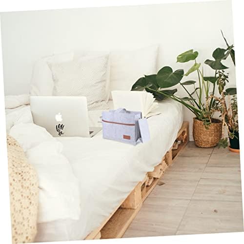 גרוולון 1 PC ספה מיטה שקית אחסון מיטה תאומה מסגרת מיטת מיטה מגזין תיבת אחסון תיבת בקרה מרחוק מחזיק