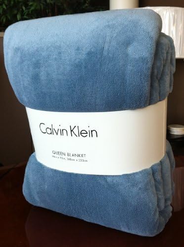 קלווין קליין קטיפה קווין שמיכה בגודל תכלת
