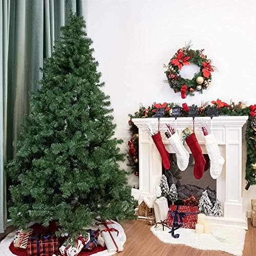 טופיל 9.8ft מלא מלאכותי עץ חג המולד לא מונה, פרמיום אשוח צייר עץ חג המולד עץ חג עם 2,000 טיפים לסניפים
