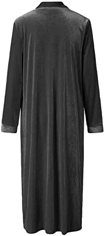 Cokuera נשים אופנה קטיפה שרוול ארוך קרדיגנים סיבתית פתוחה של צווארון דש קדמי בכיס של מעילי מעילים