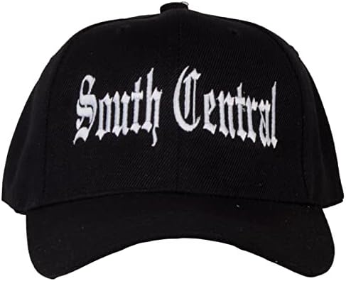 למעלה בארה 'ב דרום מרכז לוס אנג' לס כובע ישן אנגלית מתכוונן כובע שחור
