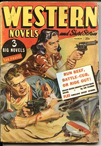 רומנים מערביים וסיפורים קצרים-מרץ 1948-נורמן סונדרס אקדח ילדה כיסוי-עיסת ריגושים