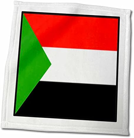 כפתורי דגל עולמי פלורן עולמי - תמונה של כפתור הדגל של סודן - מגבות