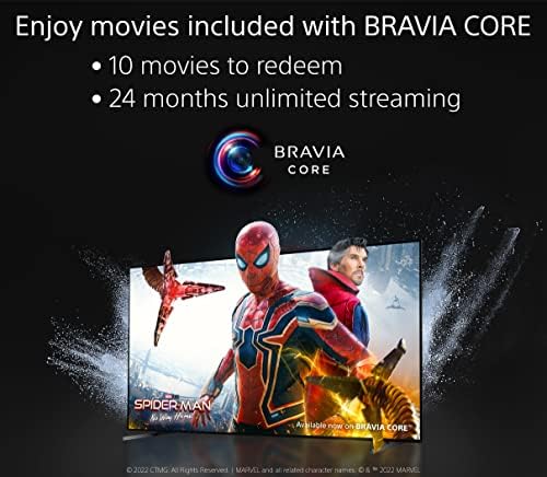 סוני 65 אינץ '4K Ultra HD TV A95K סדרה: Bravia XR QD-oled חכם TV Google TV עם Dolby Vision HDR, Bluetooth,