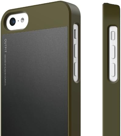 תלבושת אלגו S5C תלבושת מורפ אלומיניום ומארז כפול פוליקרבונט לאייפון 5C - אריזת קמעונאות ידידותית לסביבה