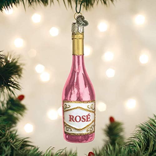 קישוט יין ורד חג המולד של העולם הישן, מולטי