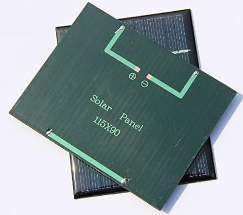 2 * סוללות 1.5 וואט 12 וולט מודול סלולרי קטן מודול אפוקסי מטען ערכת טעינה סולארית עבור טלפונים