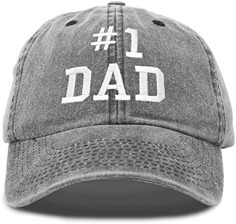 דליקס 1 אבא כובע מספר אחת בציר כותנה בייסבול כובע