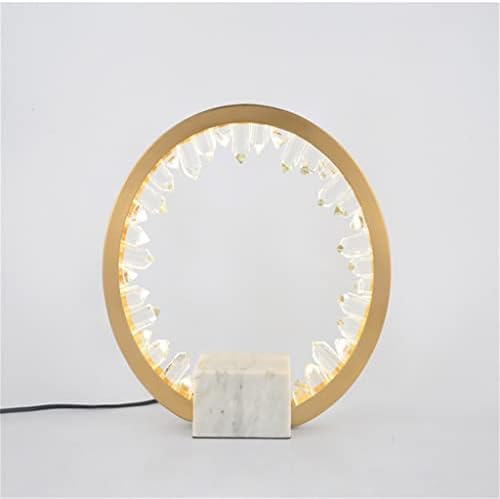 LiRuxUN חדש שולחן קישוט סלון אורות מנורת מיטה זהב מנורת קריאה למנורת מסעדה