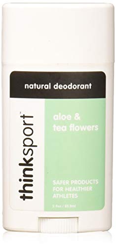 ThinkSport Deodorant, פרחי אלוורה ותה ירוק/לבן/שחור