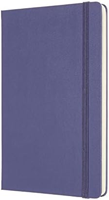 יומן אמנות מולסקין, כריכה קשה, גדול, מנוקד, סגול לבנדר, 160 עמודים
