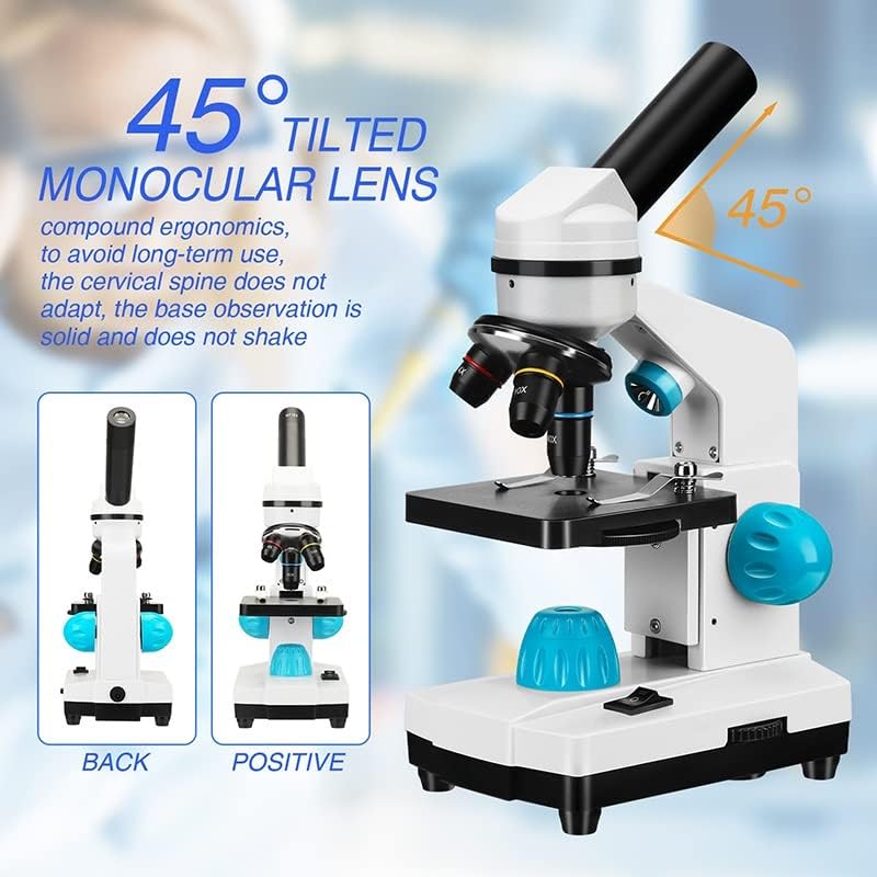 אביזרי מיקרוסקופ הגדלה פי 100-2000 חומרים מתכלים למיקרוסקופ ביולוגי