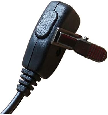 ליזי תקשורת חלקי - 5 יחידות 2 פין ד טבעת צורת אבטחה אפרכסת אוזניות אוזניות מיקרופון עבור מוטורולה רדיו 1100,