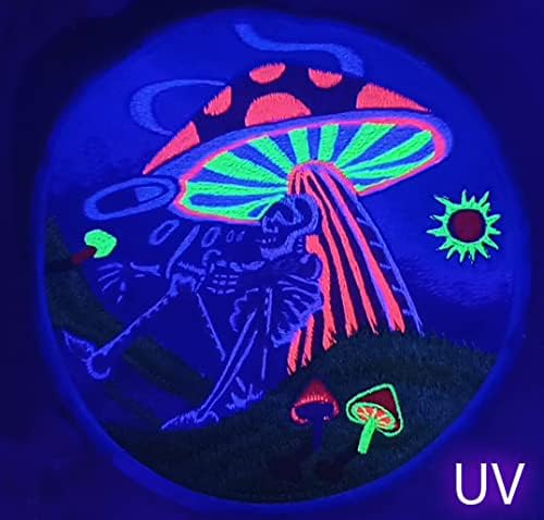 Imzauberwald אסיר תודה על Shroom UV תיקון 7.8 אינץ 'בעבודת יד