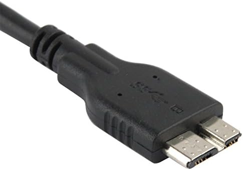 מתאם USB USB 3.0 זכר למיקרו USB 3.0 כבל מתאם זכר, כיפוף ימין, אורך: 12 סמ.