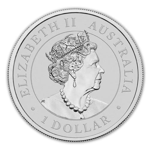 2022 P au הרבה מטבעות קואלה כסף אוסטרלי אוסטרליה מבריק ללא מחזור עם תעודות אותנטיות $ 1 bu